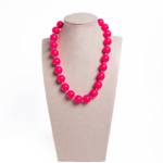 collar chicle fucsia