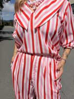 Pantalón ajustable rayas tomates - Imagen 2