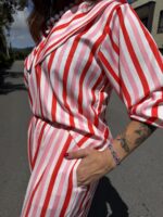 Pantalón ajustable rayas tomates - Imagen 5