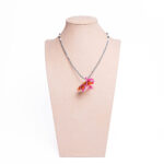 Collar rana rosada mostacilla