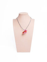 Collar rana rosada mostacilla