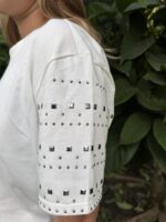 CAMISETA DESTELLOS BLANCA - Imagen 2